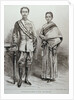 The King and Queen of Siam by English School