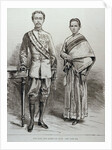 The King and Queen of Siam by English School