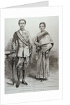 The King and Queen of Siam by English School