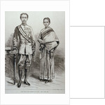 The King and Queen of Siam by English School
