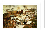 Census at Bethlehem, c.1566 by Pieter the Younger Brueghel