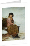 The Mistletoe Gatherer, 1894 by John Everett (after) Millais