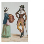 `Incroyable et Merveilleuse', c.1775 by French School