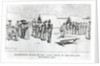 Registration Booths on the 'Line', South of Arkansas City, September 15th 1893 by Charles D. Graves