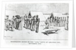 Registration Booths on the 'Line', South of Arkansas City, September 15th 1893 by Charles D. Graves