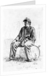 Drummer Boy Taking a Rest During the Civil War by Edwin Austin Forbes