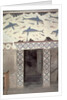 The Dolphin Frescoes in the Queen's Bathroom, Palace of Minos, Knossos, Crete, 1600-1400 BC by Minoan Minoan