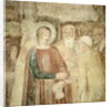 Detail of St. Ranieri in the Holy Land, mid 14th century by Andrea di Bonaiuto