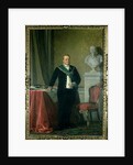 Portrait of Count Camillo Berso of Cavour by Michele Giordigiani