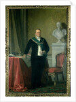 Portrait of Count Camillo Berso of Cavour by Michele Giordigiani