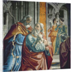 The Expulsion of Joachim from the Temple by Davide & Domenico (1449-94) Ghirlandaio