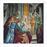 The Expulsion of Joachim from the Temple by Davide & Domenico (1449-94) Ghirlandaio