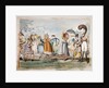 Monstrosities of 1818 by George Cruikshank