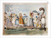 Monstrosities of 1818 by George Cruikshank