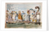 Monstrosities of 1818 by George Cruikshank