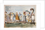 Monstrosities of 1818 by George Cruikshank