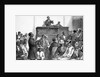 American Sketches: An African American Congregation at Washington by American School