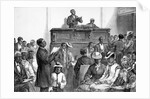 American Sketches: An African American Congregation at Washington by American School