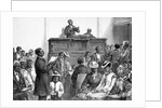 American Sketches: An African American Congregation at Washington by American School