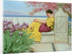 Under the Blossom that Hangs on the Bough, 1917 by John William Godward