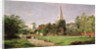 Stoke Poges Church by Jasper Francis Cropsey