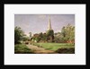 Stoke Poges Church by Jasper Francis Cropsey