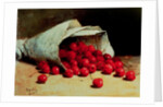 A Spilled Bag of Cherries by Antoine Vollon