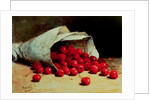 A Spilled Bag of Cherries by Antoine Vollon