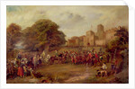 Visit of King James I to Hoghton Tower in 1617 by George Cattermole