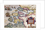 Map of Zeeland, c.1560 by Abraham Ortelius