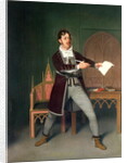 Charles Farley as Francisco in 'A Tale of Mystery' by Thomas Holcroft, at the Covent Garden Theatre, 1802 by Samuel de Wilde