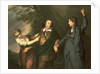 David Garrick between the Muses of Tragedy and Comedy, 1760-61 by Joshua (after) Reynolds