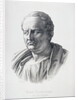Portrait of Marcus Tullius Cicero engraved by B.Bartoccini, 1849 by C.C Perkins
