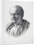 Portrait of Marcus Tullius Cicero engraved by B.Bartoccini, 1849 by C.C Perkins