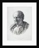Portrait of Marcus Tullius Cicero engraved by B.Bartoccini, 1849 by C.C Perkins
