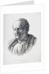 Portrait of Marcus Tullius Cicero engraved by B.Bartoccini, 1849 by C.C Perkins