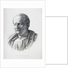 Portrait of Marcus Tullius Cicero engraved by B.Bartoccini, 1849 by C.C Perkins