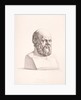 Portrait of Socrates engraved by B.Barloccini, 1849 by C.C Perkins