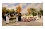 Promenade des Enfants by Timoleon Marie Lobrichon
