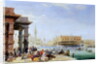 The Doge's Palace from Santa Maria della Salute, 19th century by Edward Pritchett