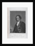 Portrait of Thomas Paine from Volume I of 'The Political Works of Thomas Paine', pub. by W.T Sherwin, 1 May 1819 by English School