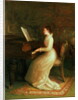 Lady at the Piano by Joseph Farquharson