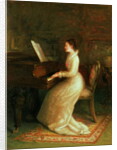 Lady at the Piano by Joseph Farquharson