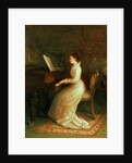 Lady at the Piano by Joseph Farquharson