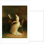 Lady at the Piano by Joseph Farquharson