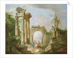 Arcadian Scene, 18th century by Giovanni Paolo Pannini or Panini