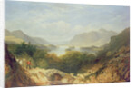 Derwent Water with Ashness Bridge by William Linton