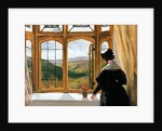 Duchess of Abercorn looking out of a window, c.1850 by Edwin Landseer