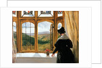 Duchess of Abercorn looking out of a window, c.1850 by Edwin Landseer