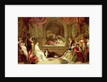 Hamlet by Daniel (1806-70) Maclise